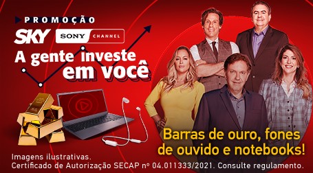 Imagem de encerramento da Promoção A Gente Investe em você